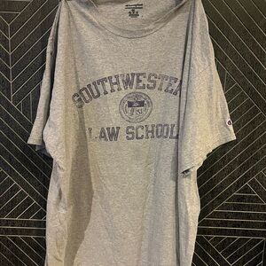 Champion Gray Southwestern Law School T-Shirt